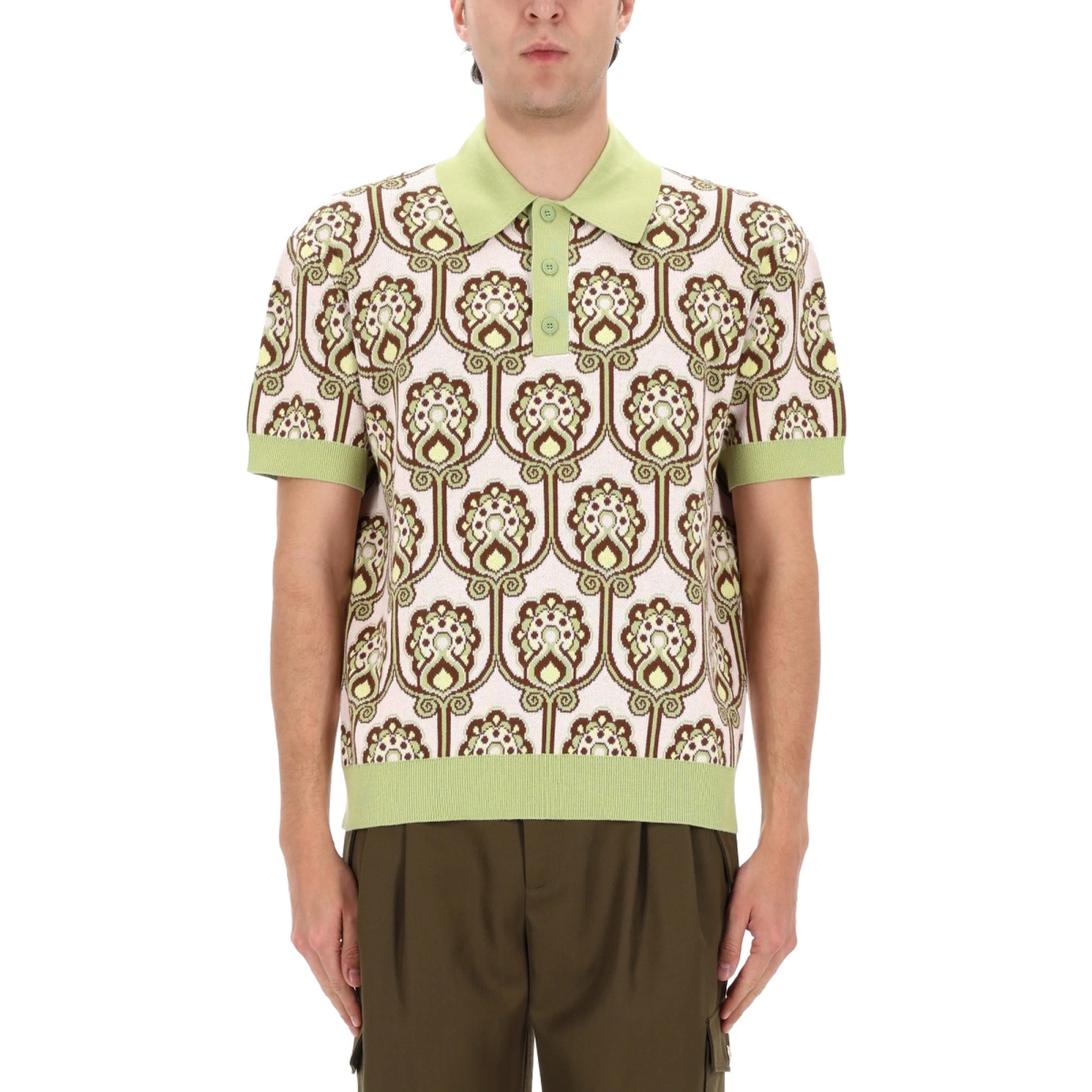 POLO SHIRT "MAILLE TAPISSERIE"