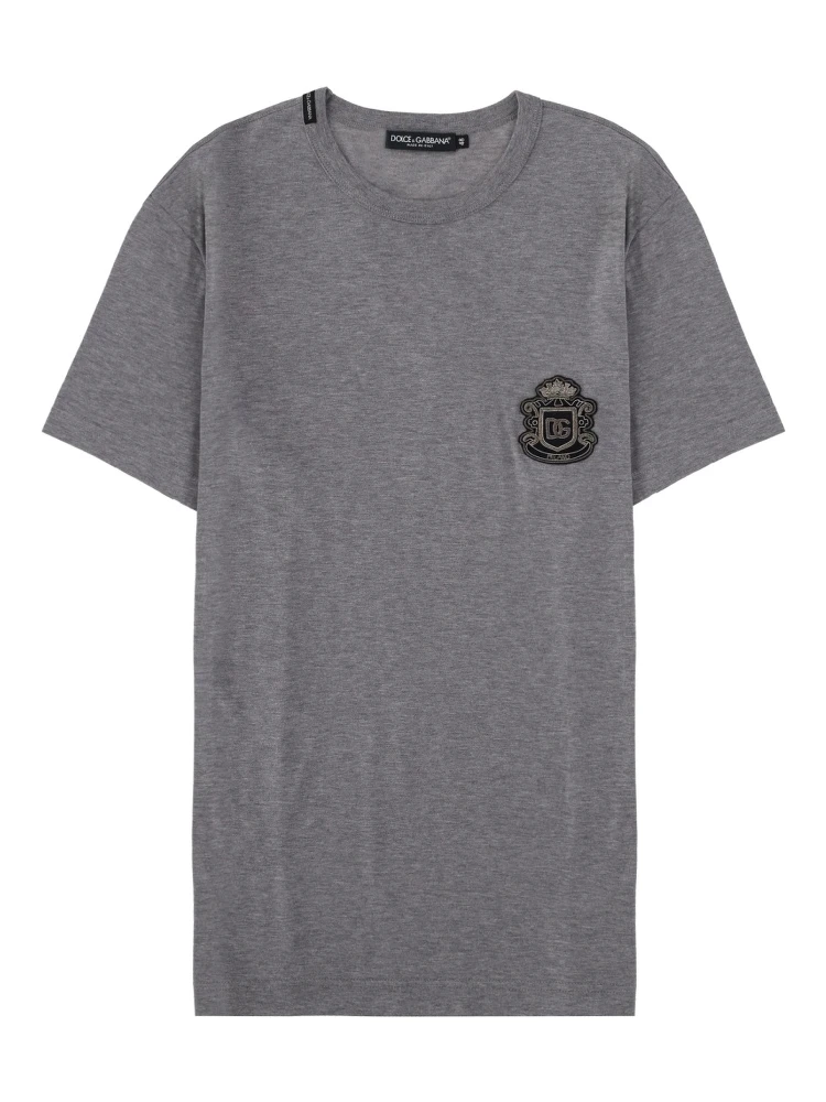 T-SHIRT WITH HERALDIC LOGO