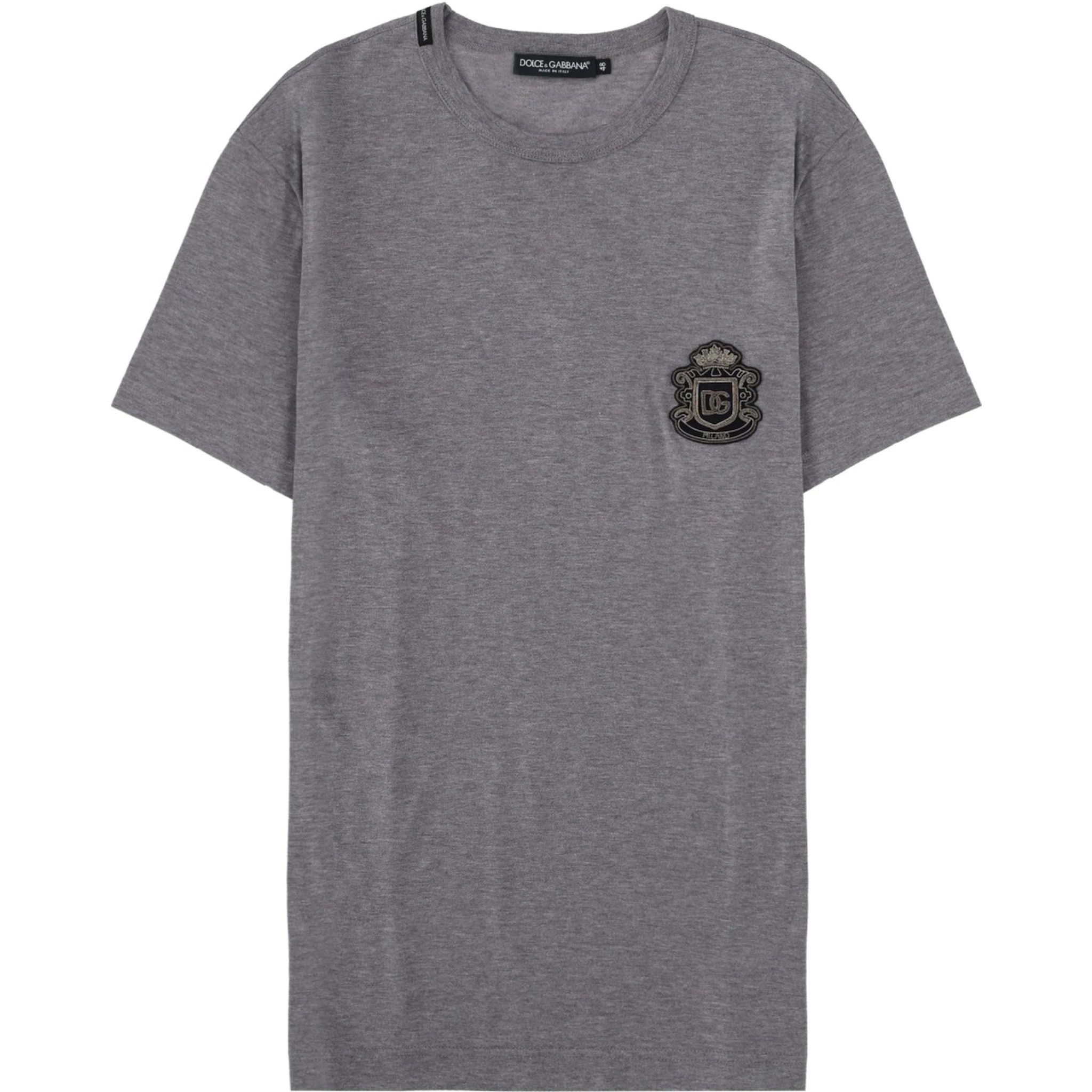T-SHIRT WITH HERALDIC LOGO