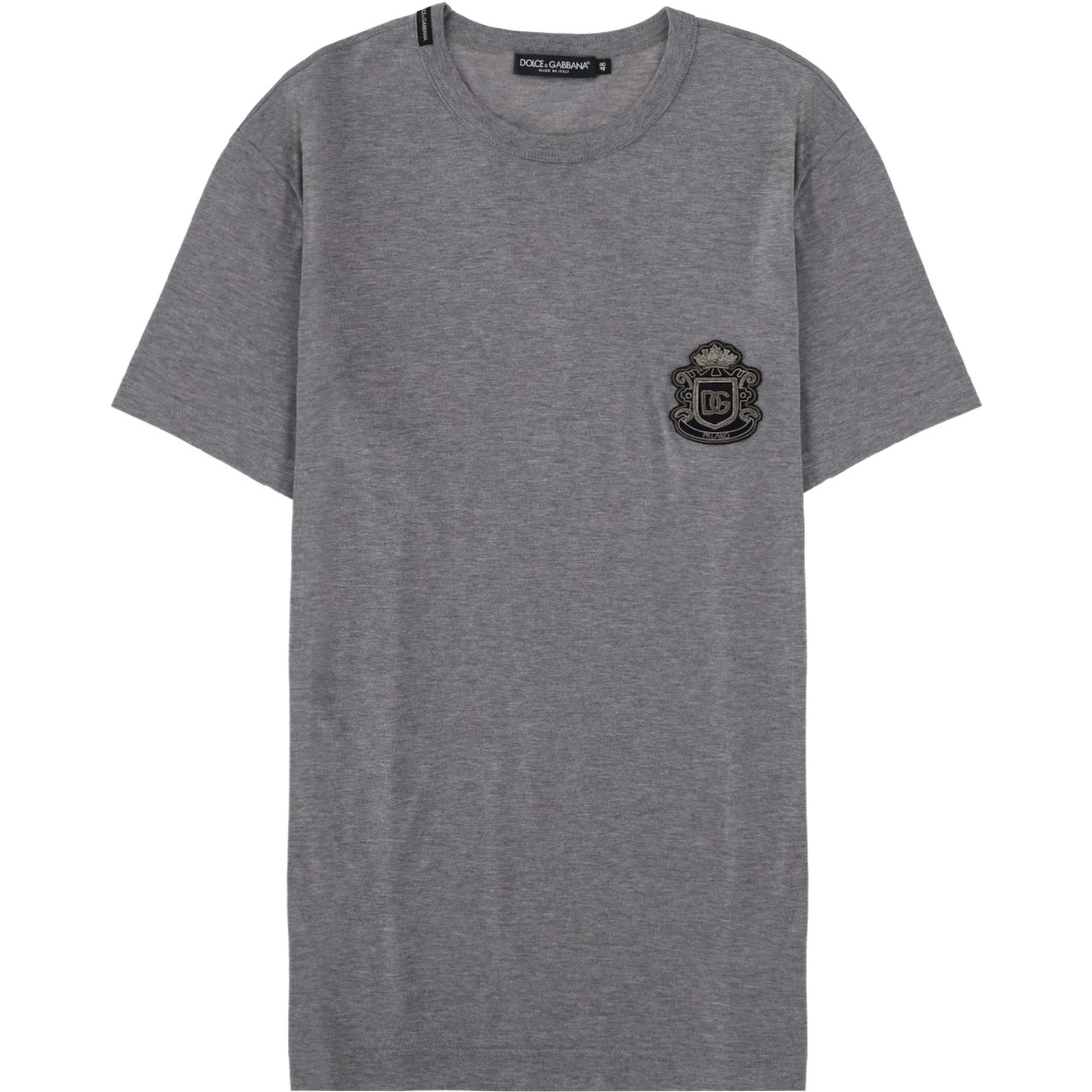 T-SHIRT WITH HERALDIC LOGO