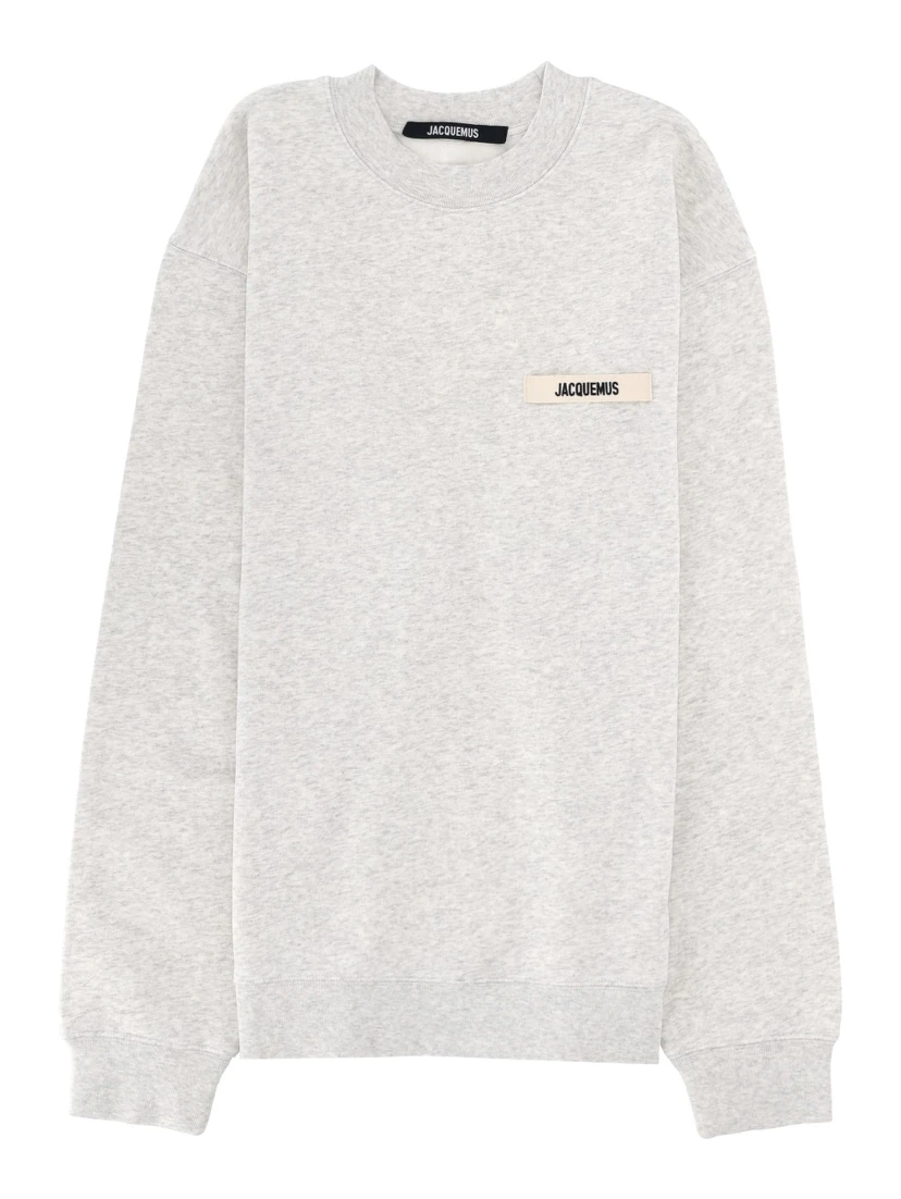 GROSGRAIN LOGO SWEATSHIRT