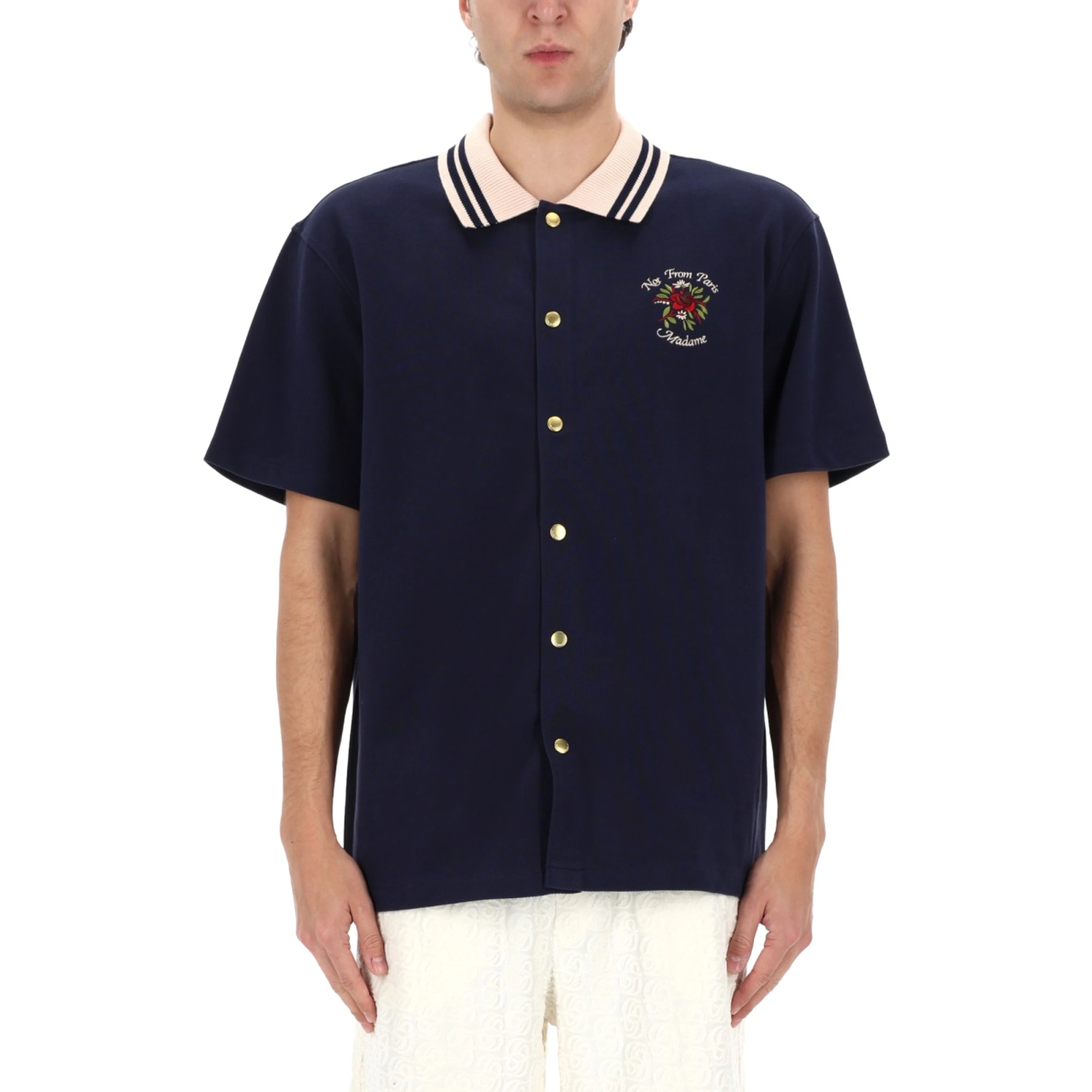 "SLOGAN ROSE" SHIRT