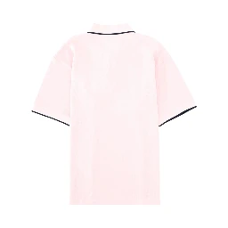 "SLOGAN ROSE" POLO SHIRT