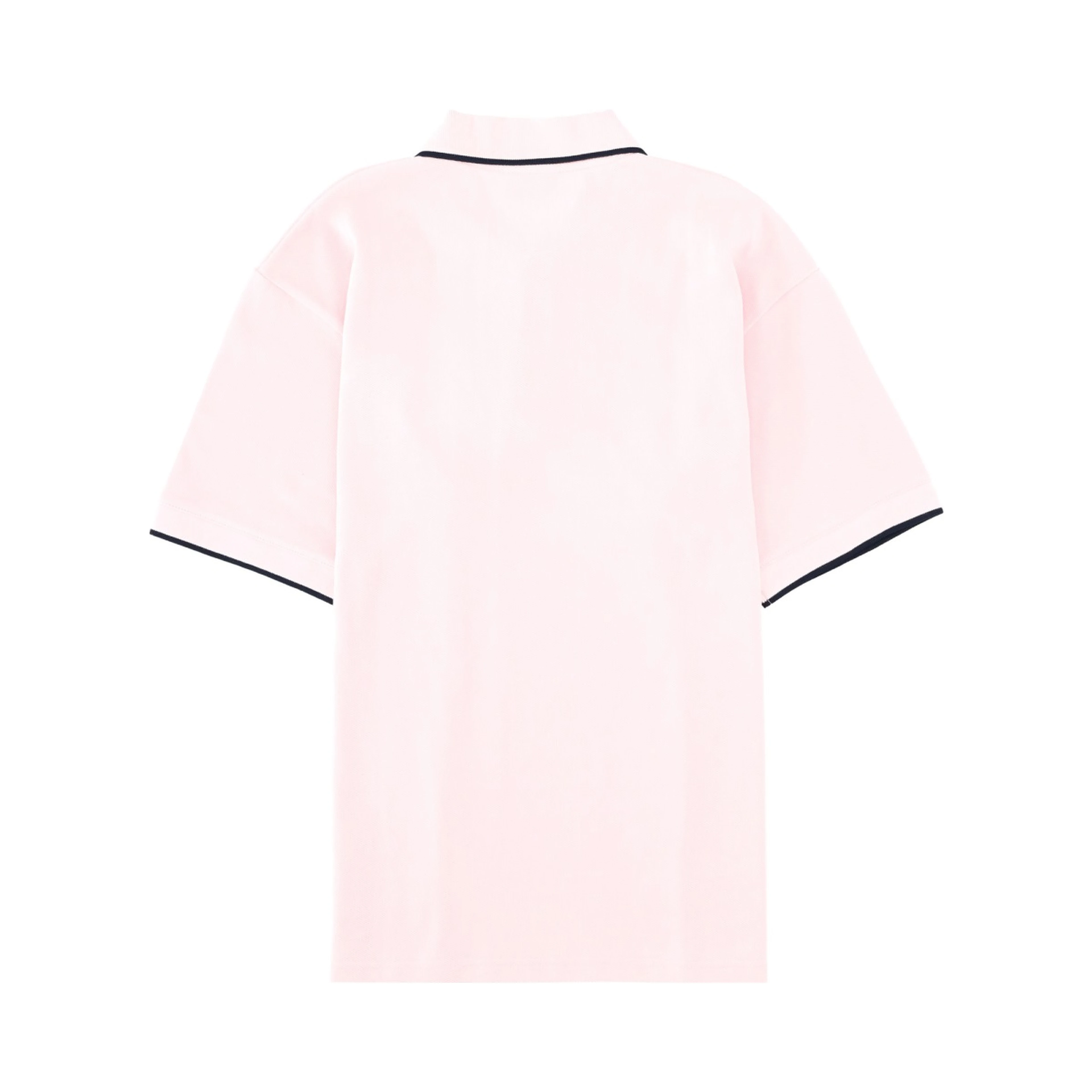"SLOGAN ROSE" POLO SHIRT