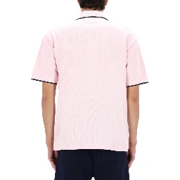 "SLOGAN ROSE" POLO SHIRT