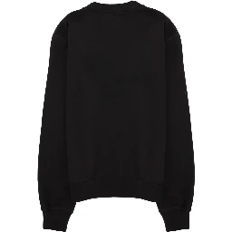 SWEATSHIRT WITH LOGO PATCH