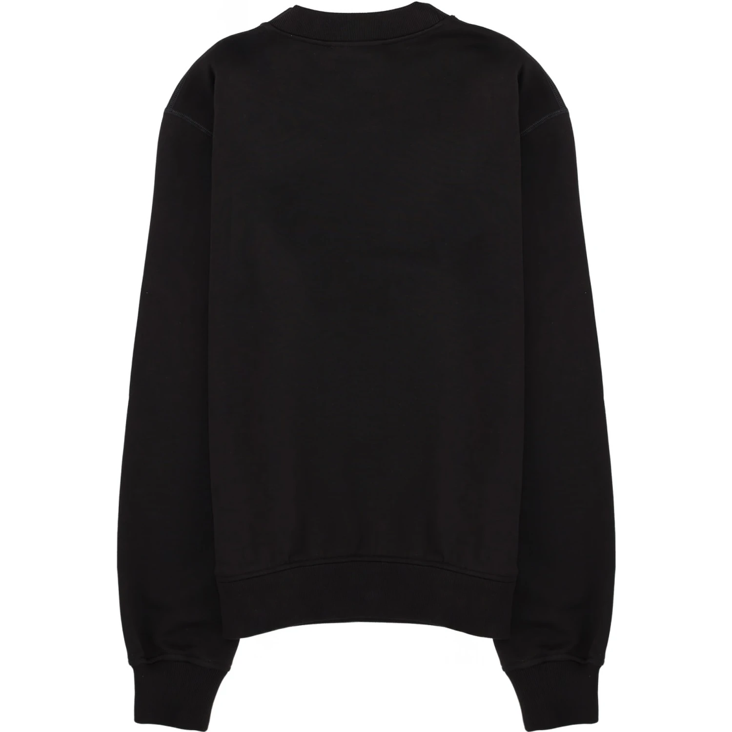 SWEATSHIRT WITH LOGO PATCH