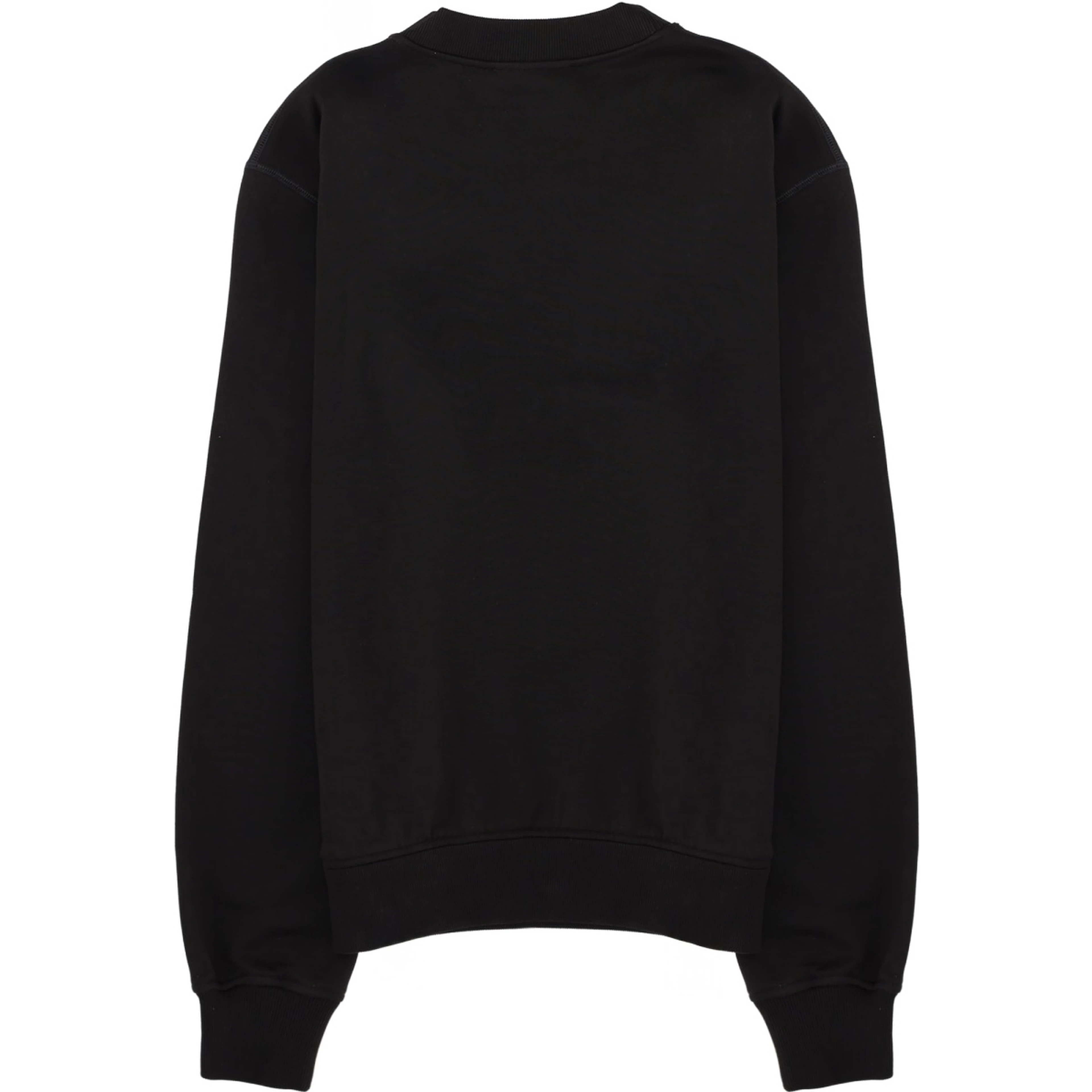 SWEATSHIRT WITH LOGO PATCH