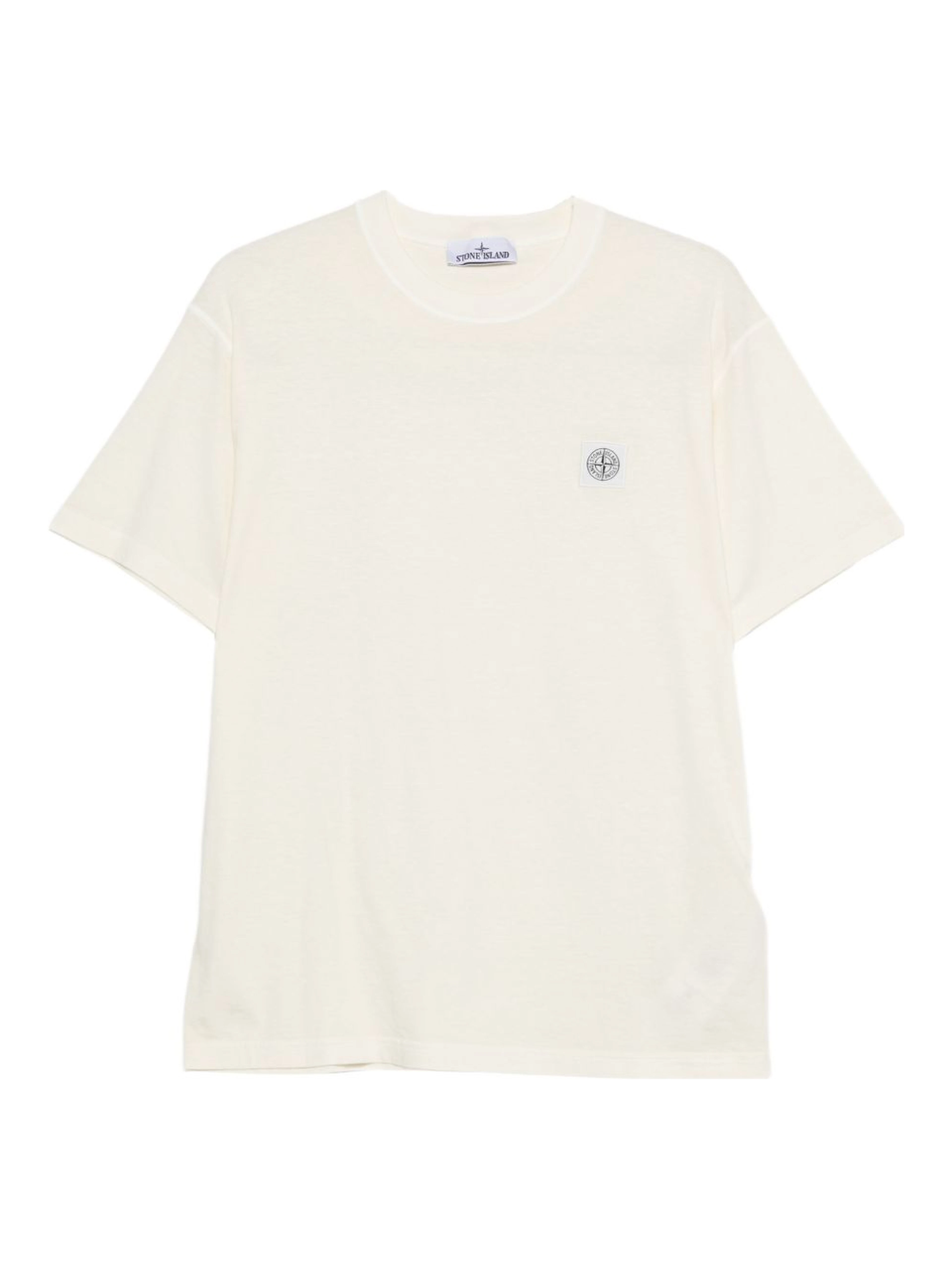 Stone Island T-shirts and Polos White