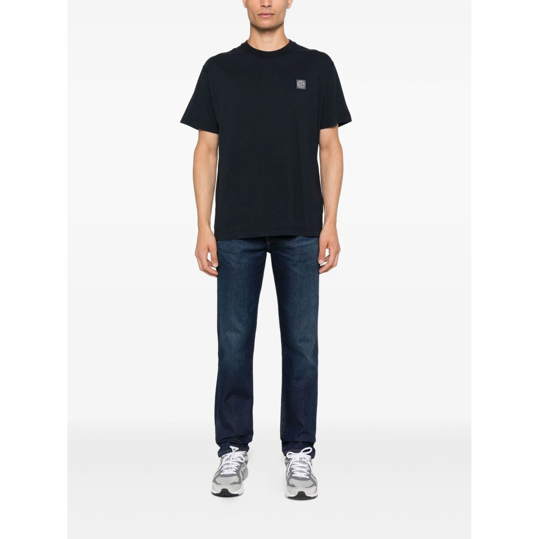 Stone Island T-shirts and Polos Blue