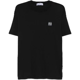 Stone Island T-shirts and Polos Black