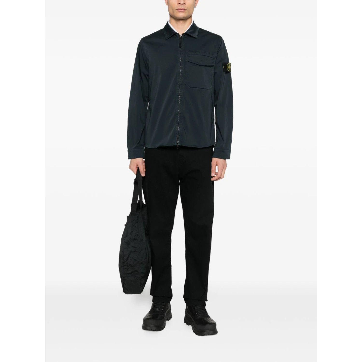 Stone Island Jackets Blue