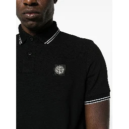 Stone Island T-shirts and Polos Black