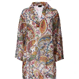 MINI DRESS WITH "PAISLEY" PRINT