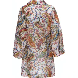 MINI DRESS WITH "PAISLEY" PRINT