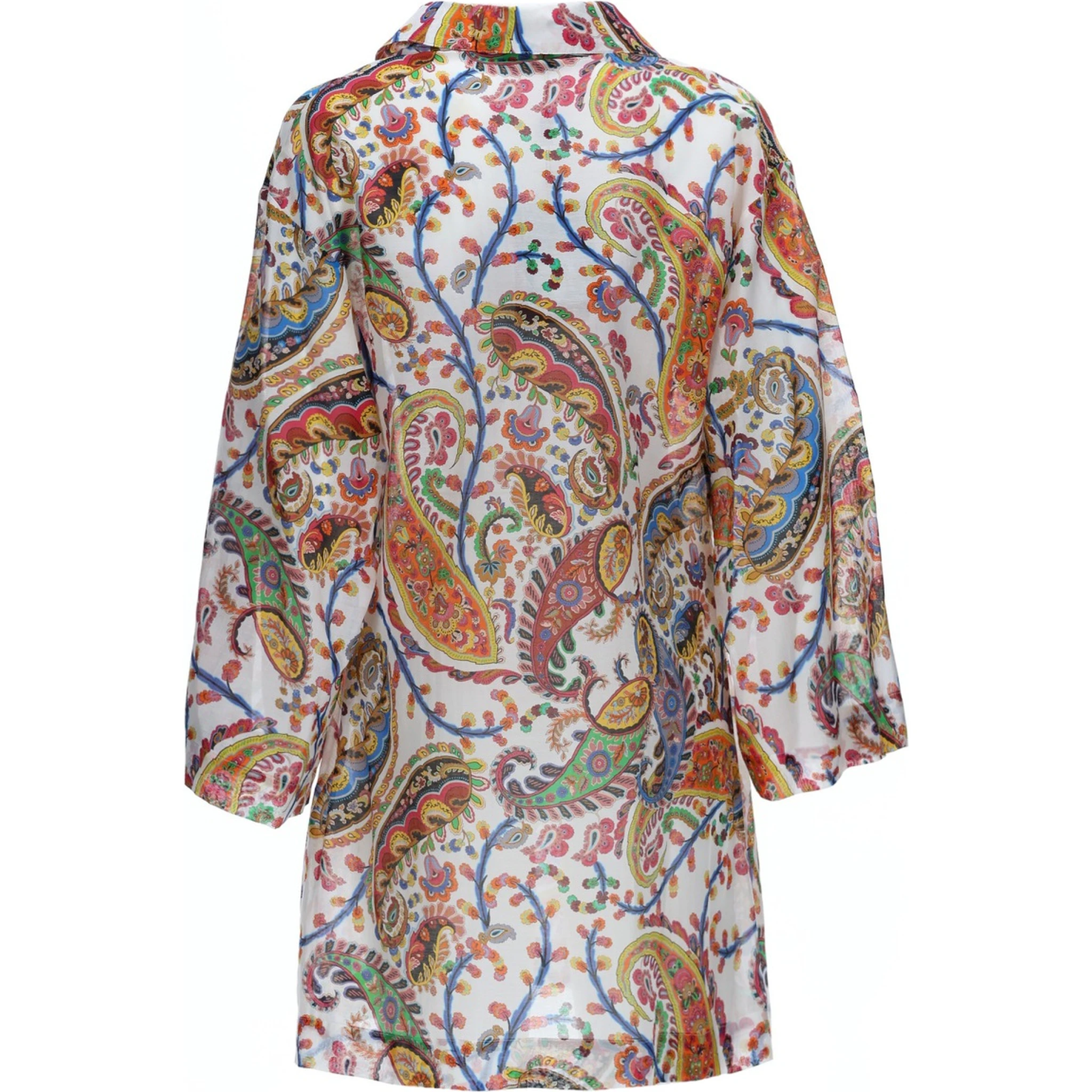 MINI DRESS WITH "PAISLEY" PRINT