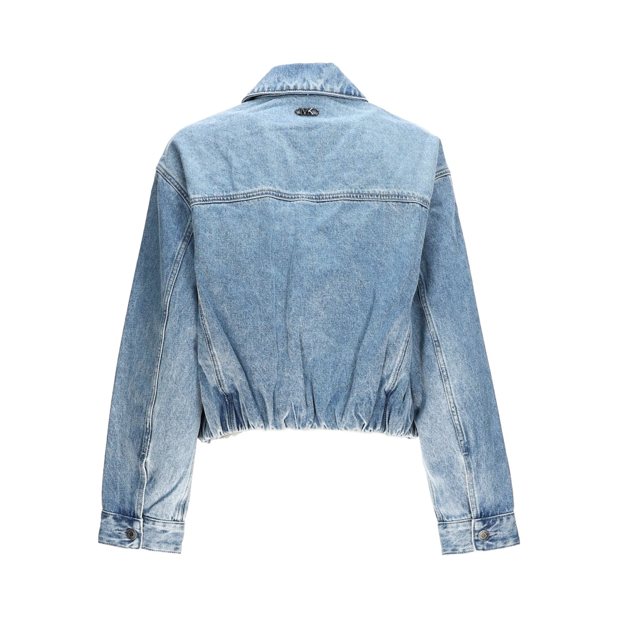 DENIM BOMBER JACKET