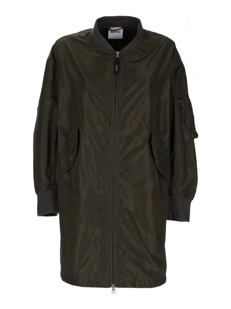 LONG BOMBER JACKET