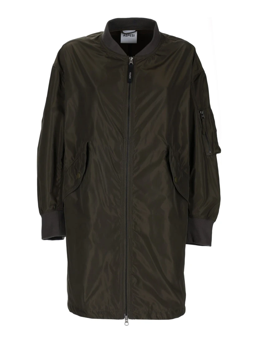 LONG BOMBER JACKET