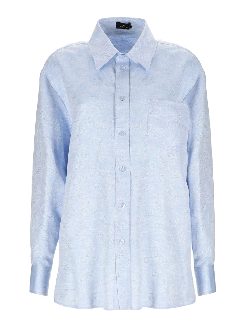 LINEN AND COTTON SHIRT