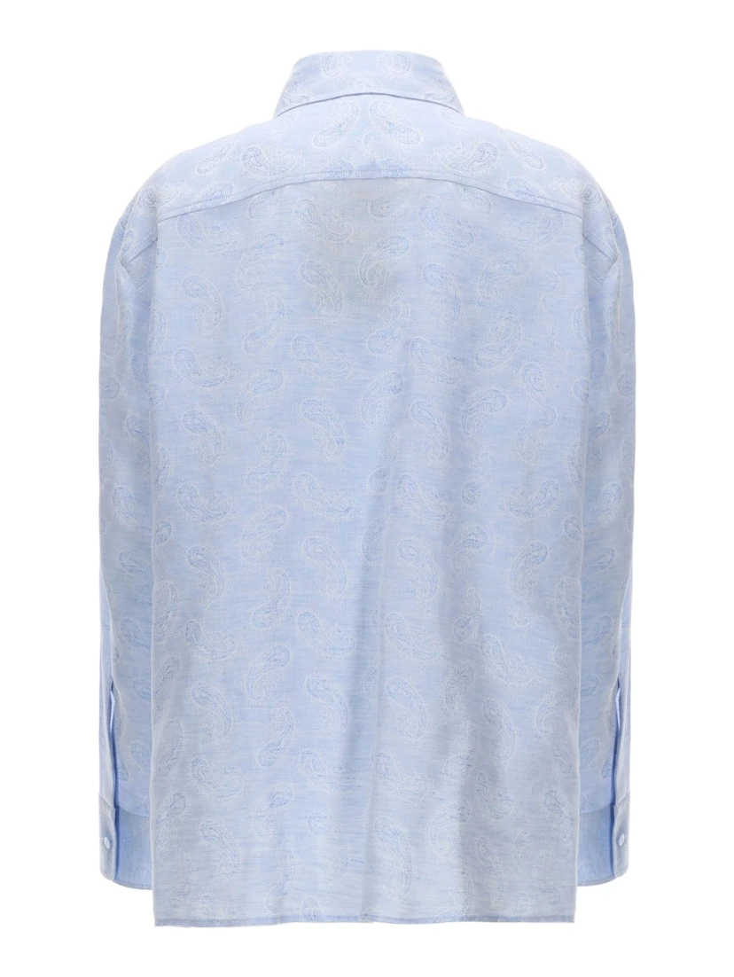LINEN AND COTTON SHIRT