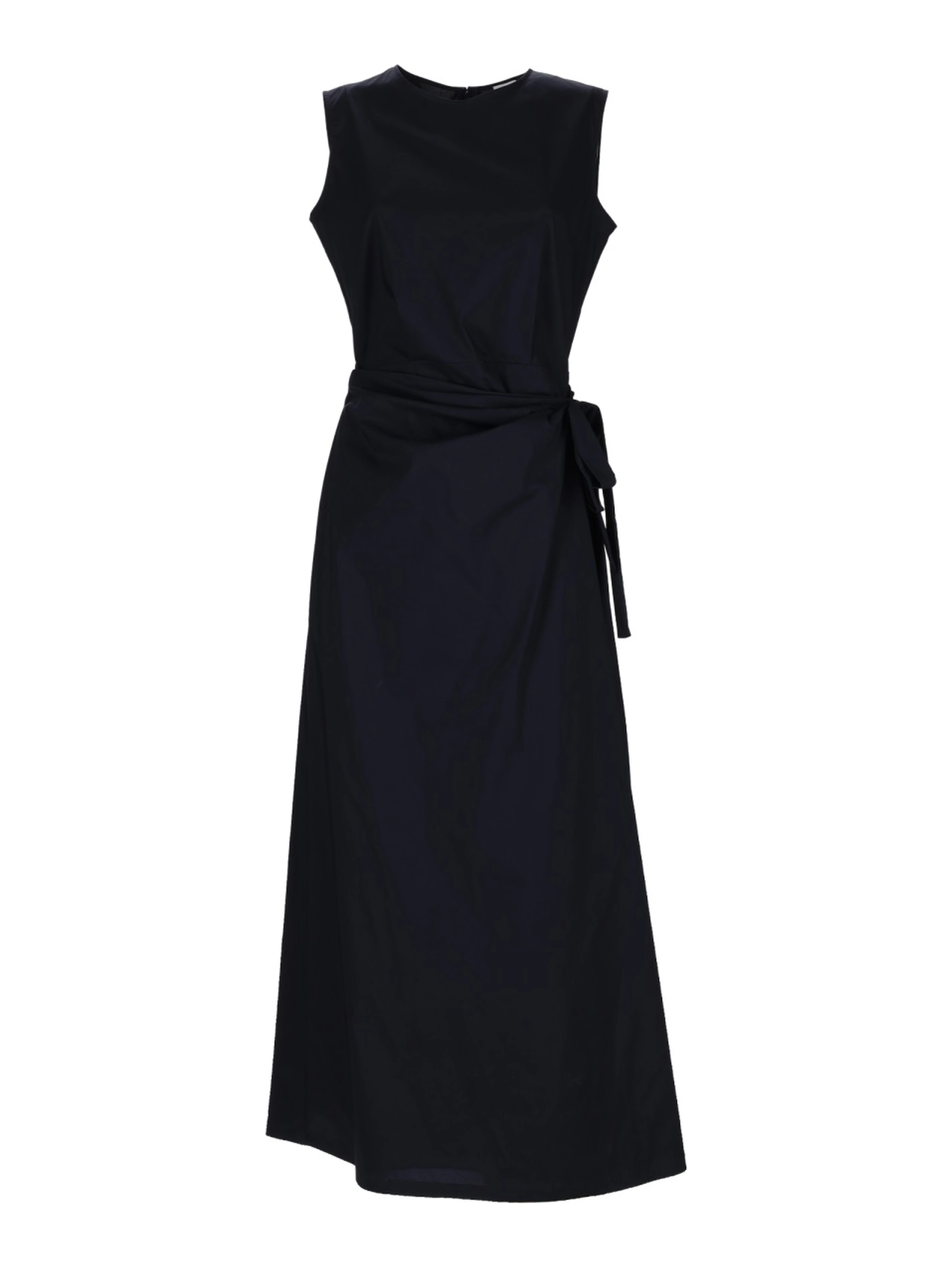 MIDI DRESS WITH DRAPE