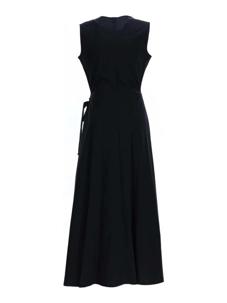 MIDI DRESS WITH DRAPE alternative