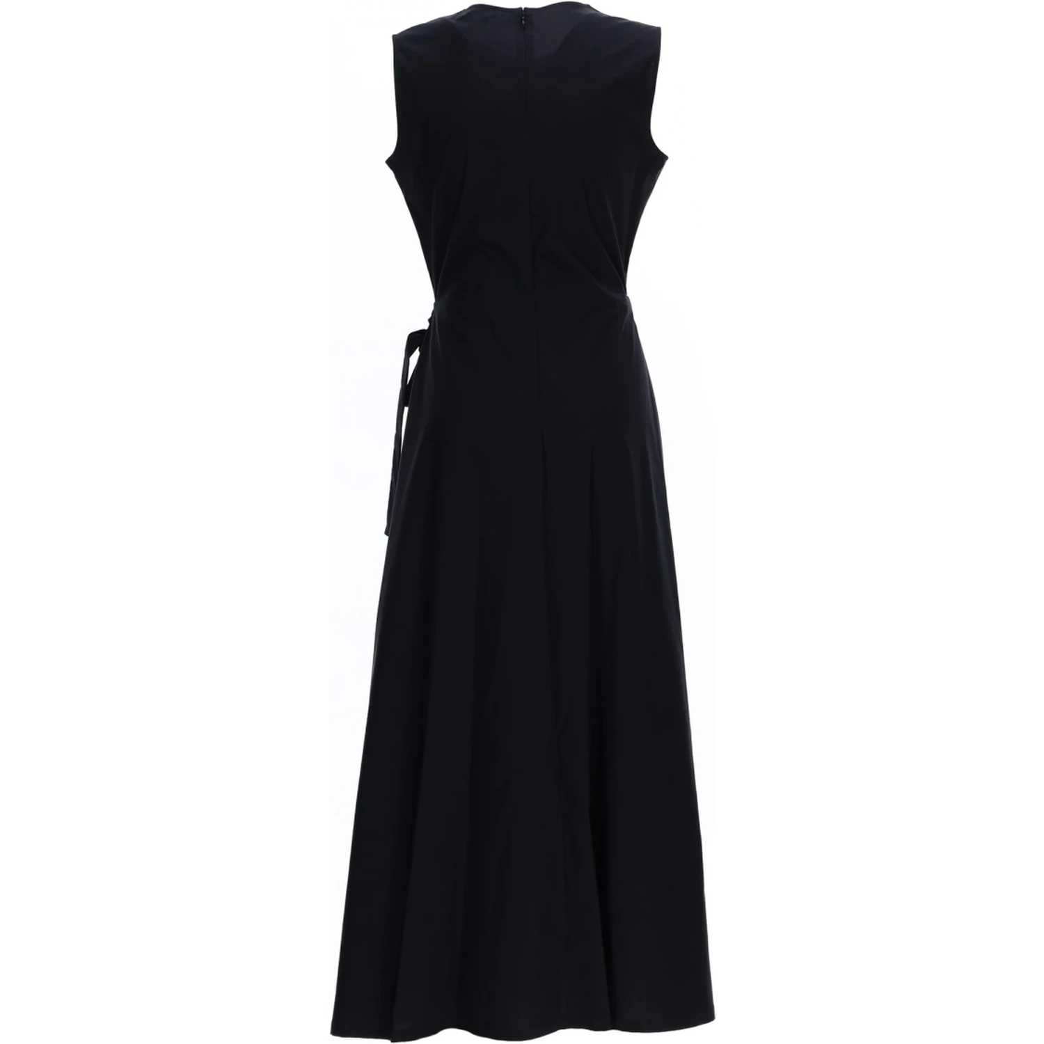 MIDI DRESS WITH DRAPE