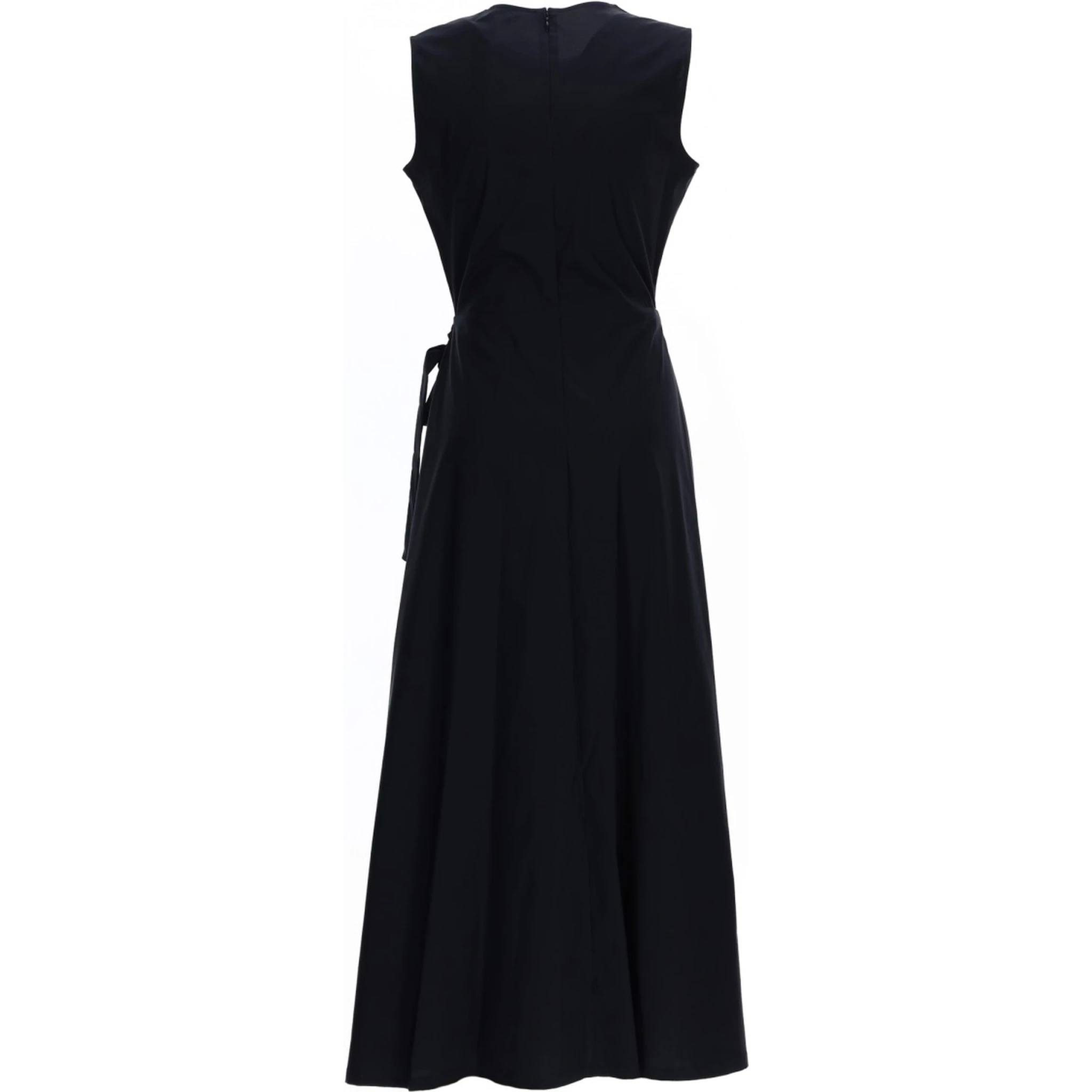 MIDI DRESS WITH DRAPE