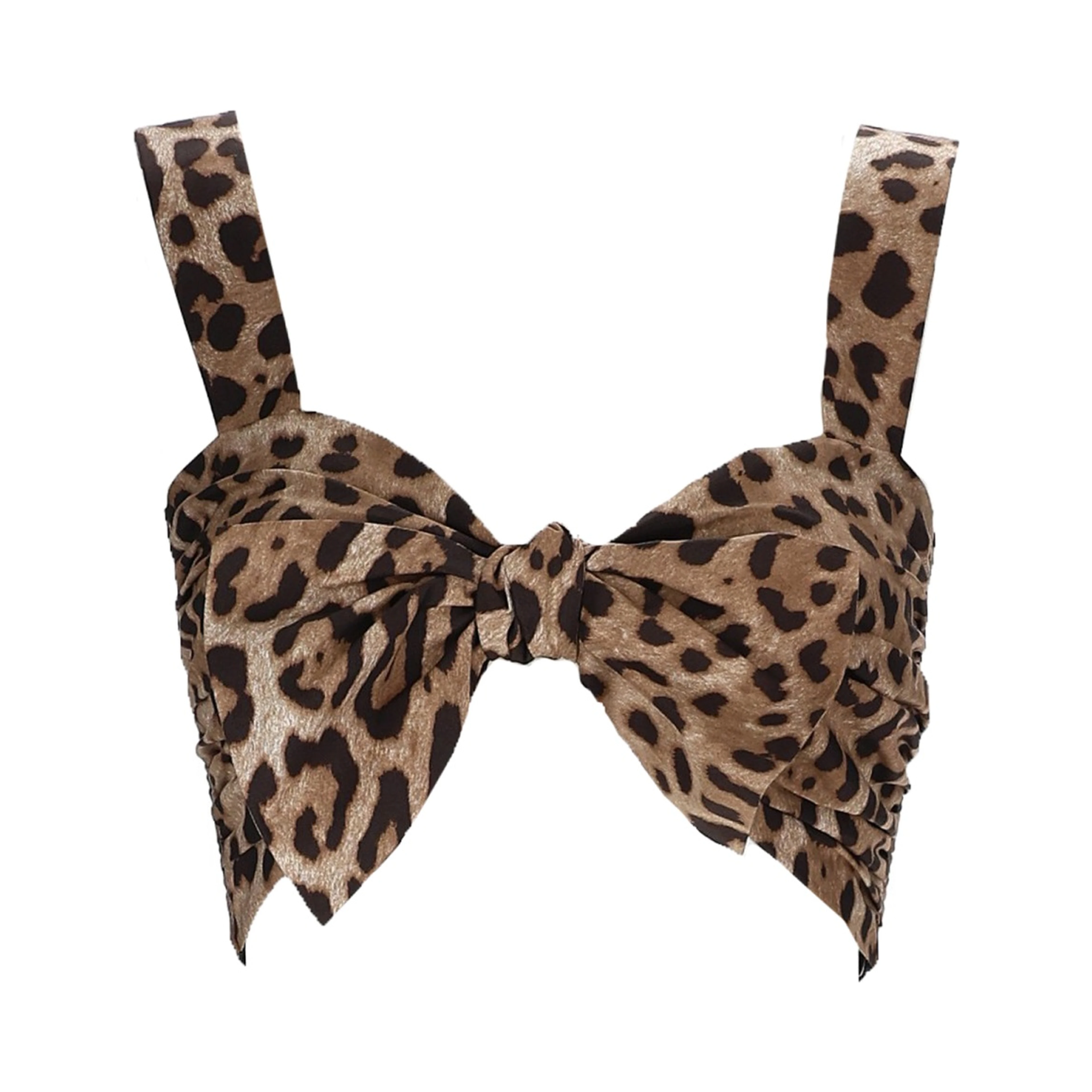 TOP CON STAMPA LEOPARDATA