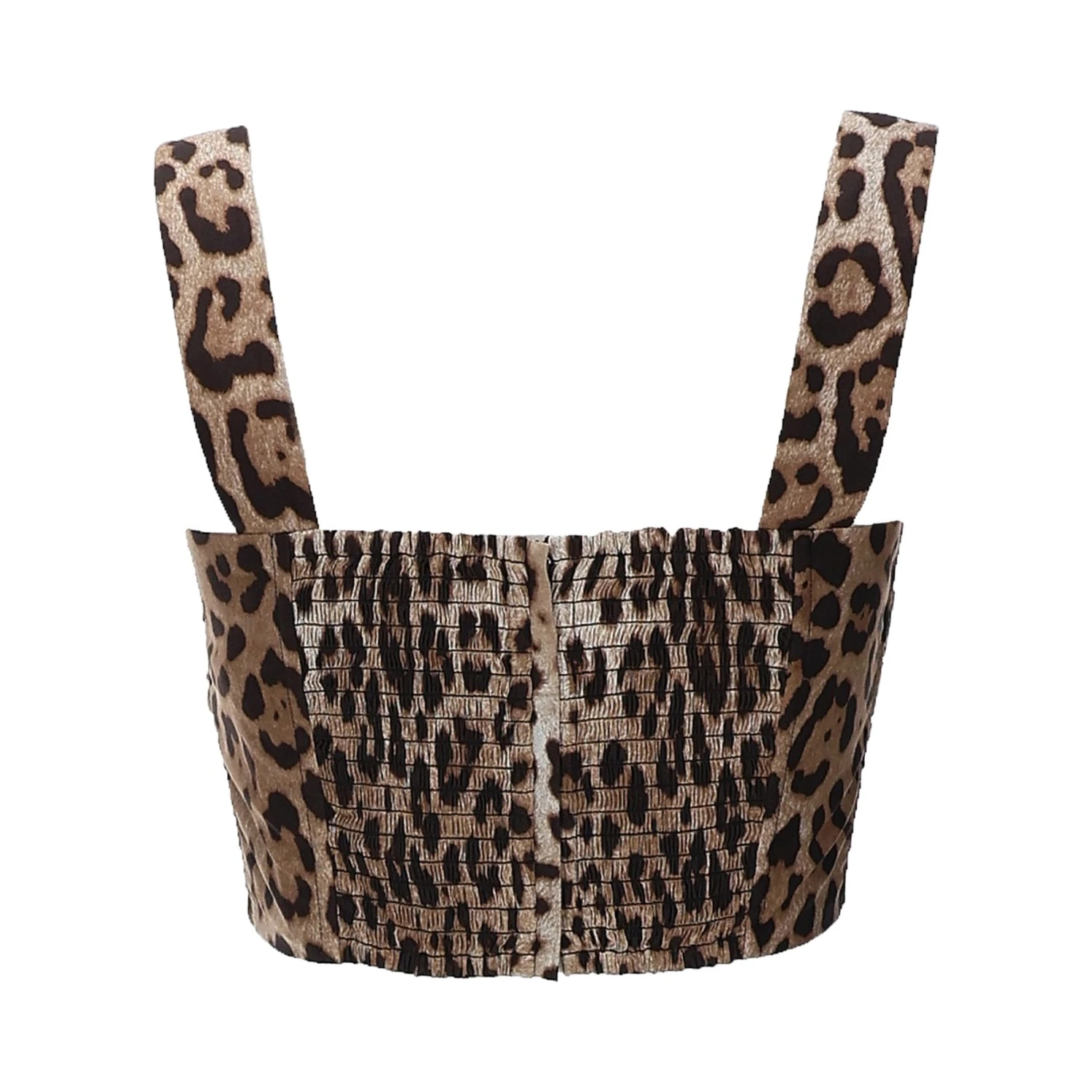 TOP CON STAMPA LEOPARDATA
