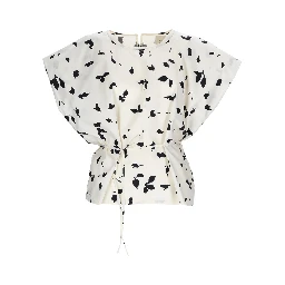 SLEEVELESS TOP WITH RIBBON
