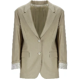 LINEN BLEND BLAZER