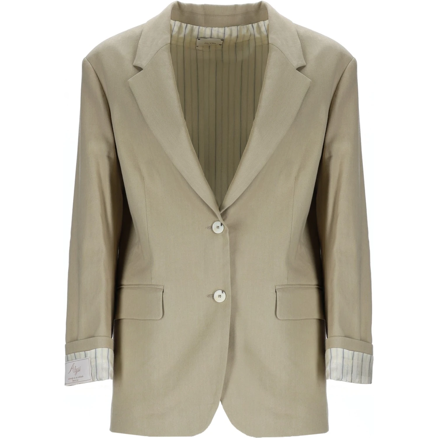 LINEN BLEND BLAZER