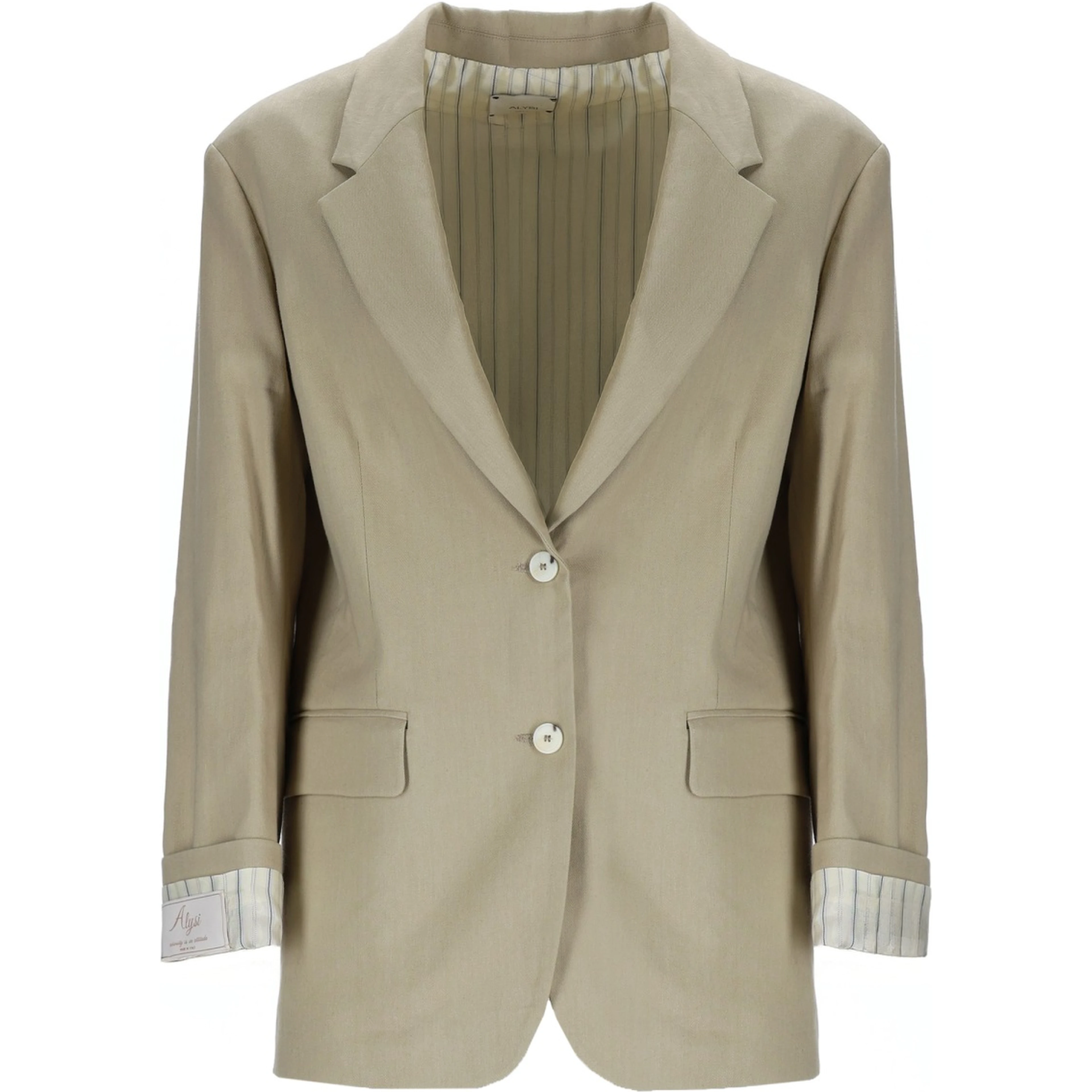 LINEN BLEND BLAZER