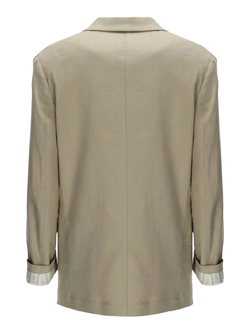 LINEN BLEND BLAZER