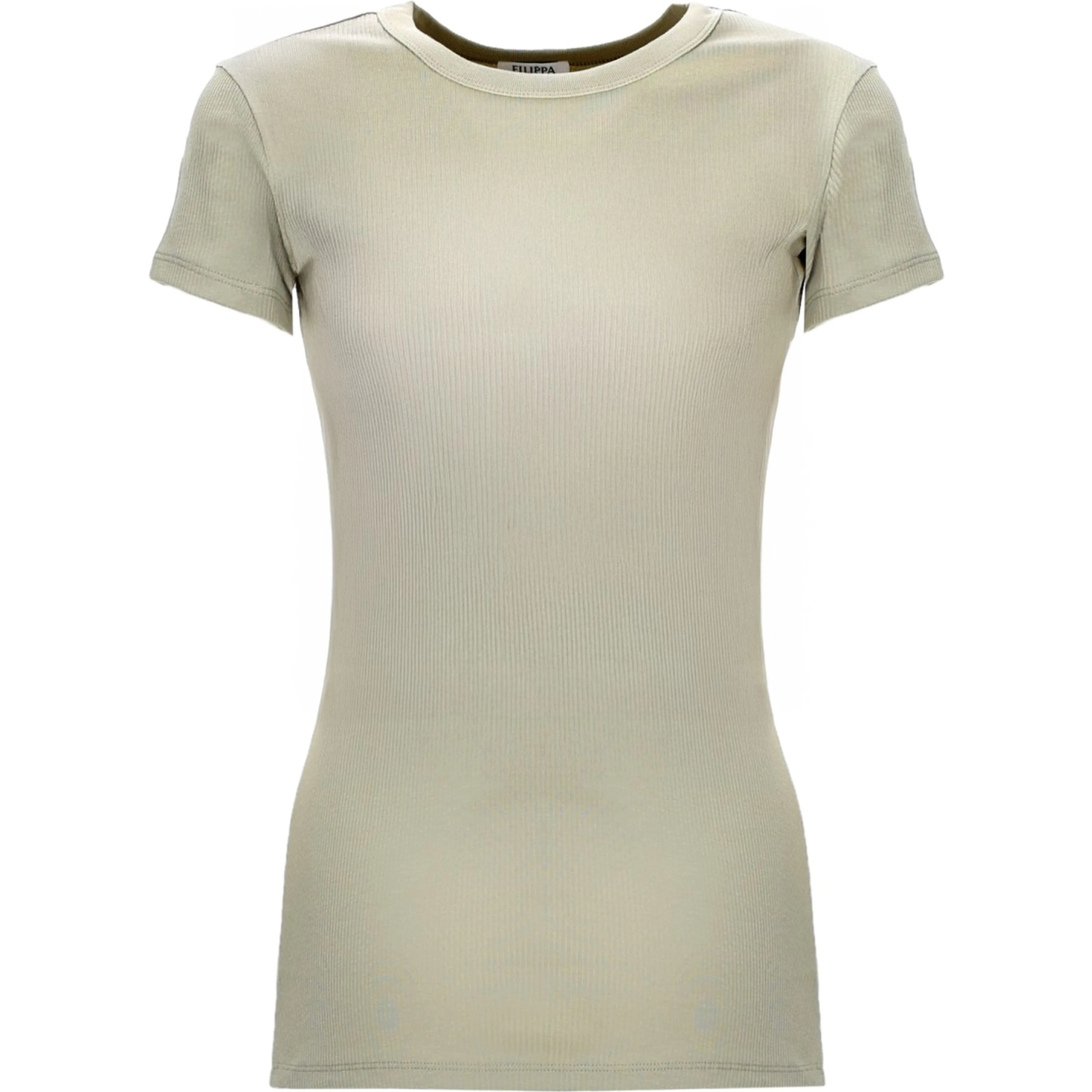 "FINE RIB" T-SHIRT