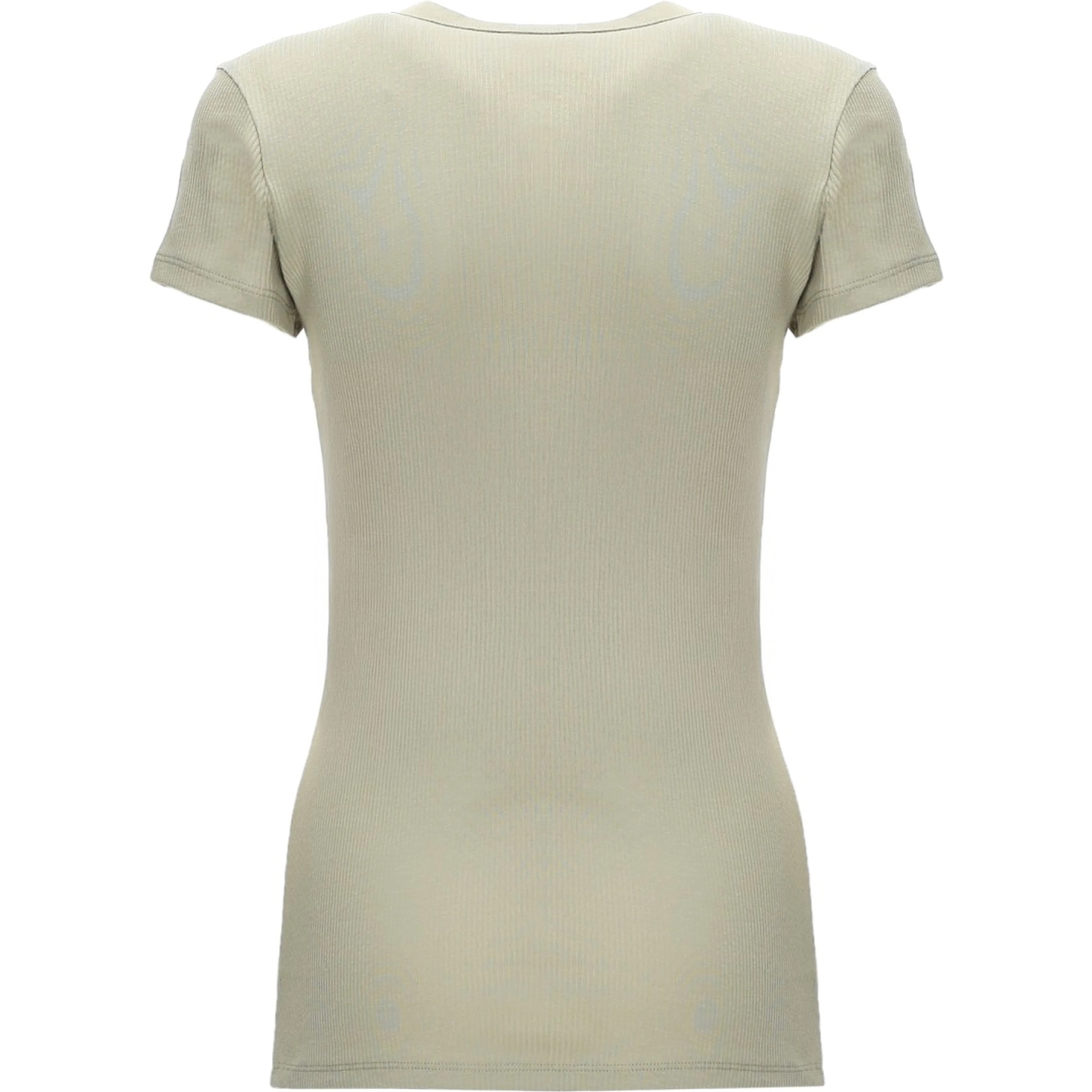 "FINE RIB" T-SHIRT