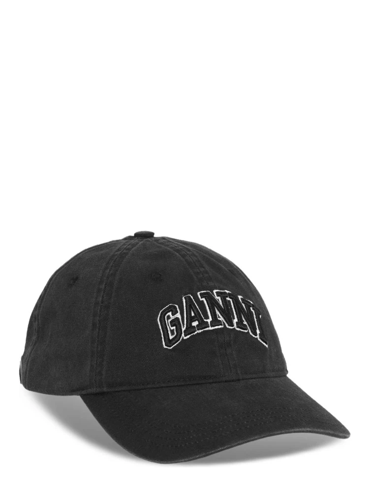 GANNI Hats Black