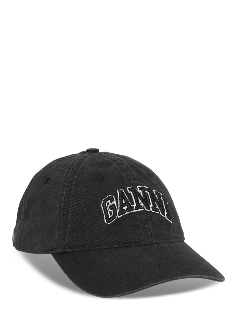 GANNI Hats Black
