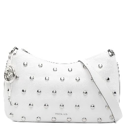 Nolita Small Studded Suede Shoulder Bag