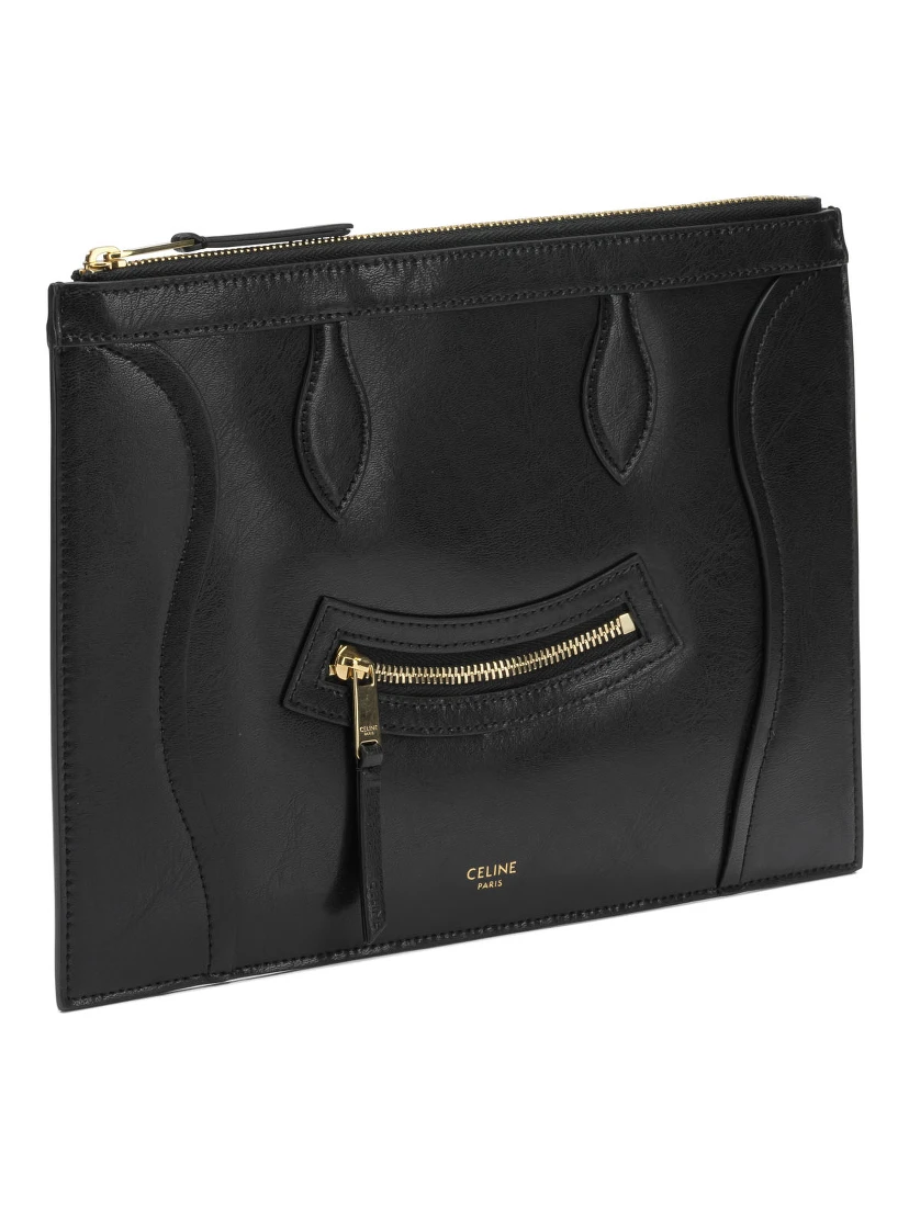 حقيبة من جلد الغزال