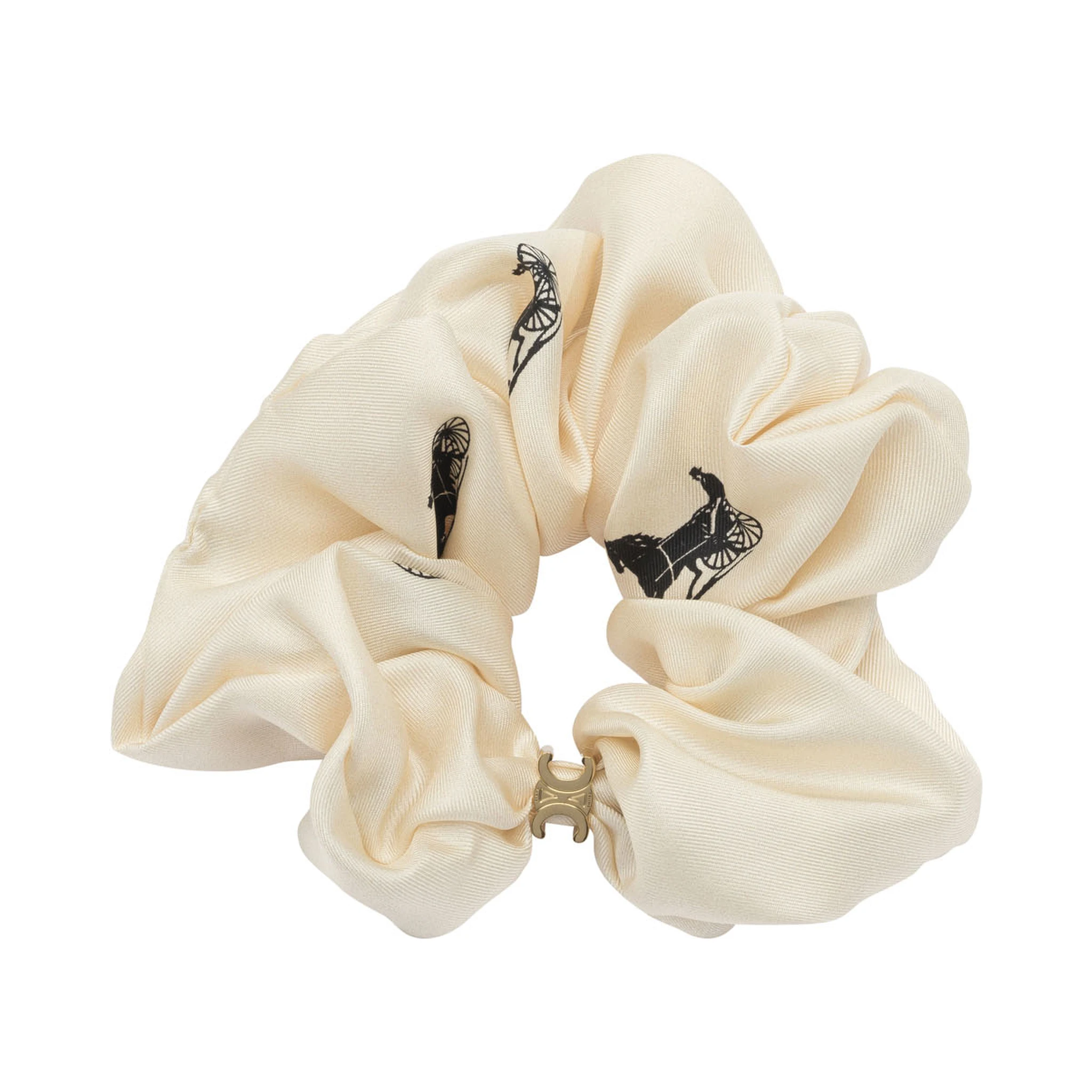 "C Sulky" silk scrunchy