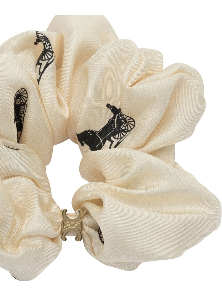 "C Sulky" silk scrunchy alternative