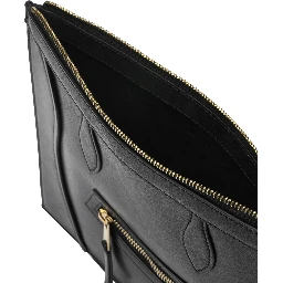 حقيبة من جلد الغزال