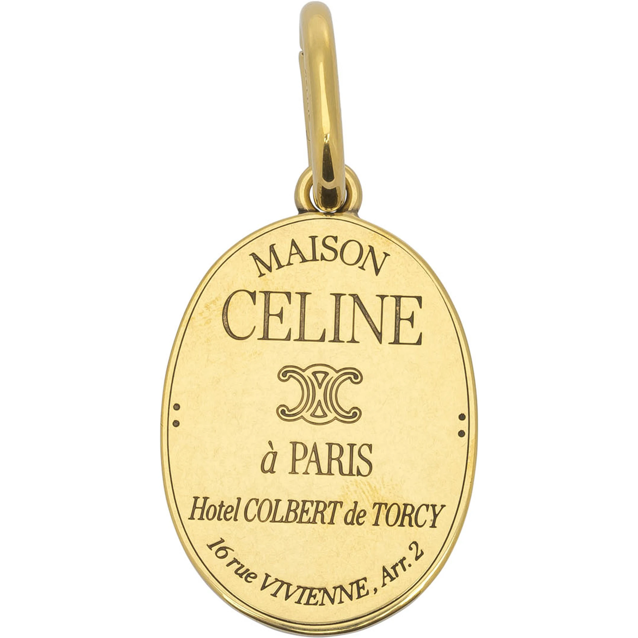"Maison Celine Medal" charm