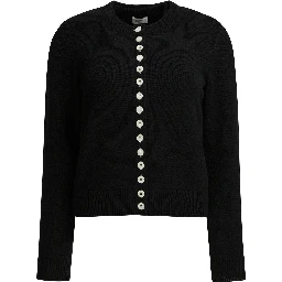 Cashmere cardigan with tank top