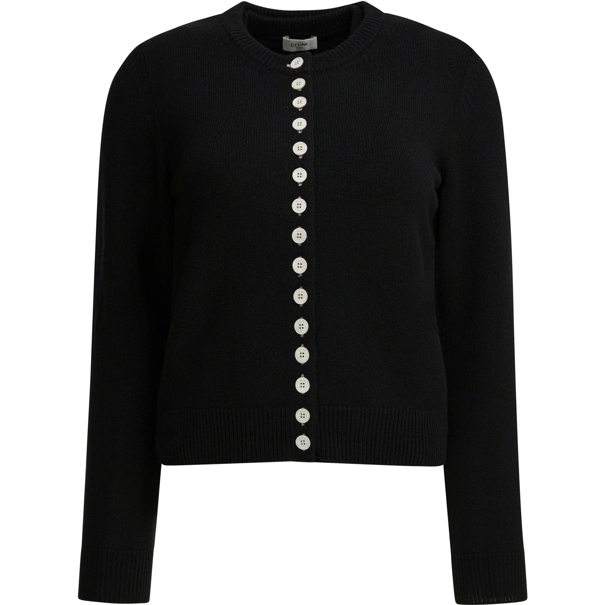 Cashmere cardigan with tank top