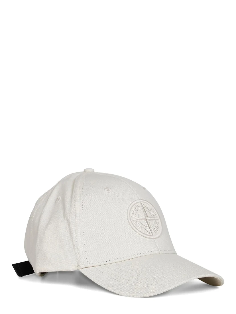 Stone Island Hats White