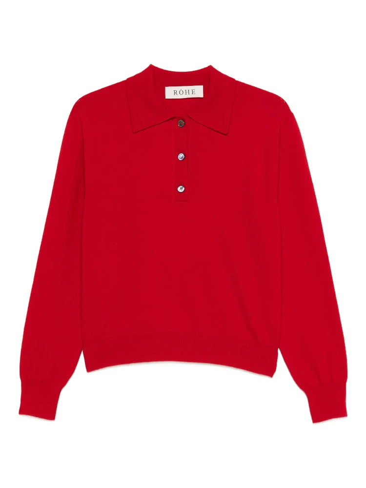 ROHE Sweaters Red